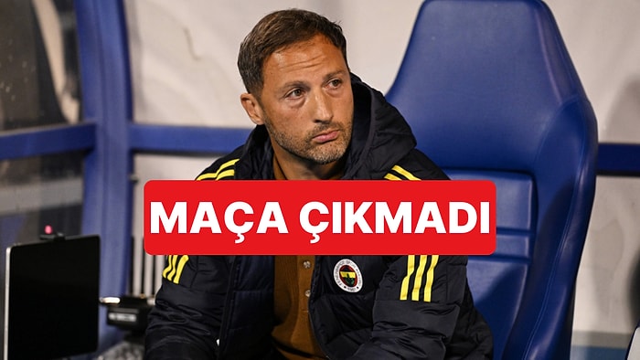 Domenico Tedesco, Antalyaspor ile Oynanacak Maçta Takımın Başında Olmayacak