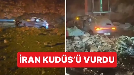 İran Misilleme Saldırılarını Sürdürüyor: İşgal Altındaki Kudüs Vuruldu