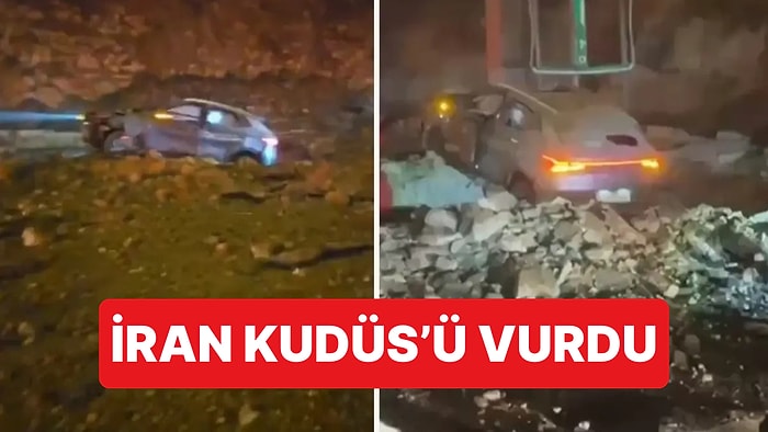 İran Misilleme Saldırılarını Sürdürüyor: İşgal Altındaki Kudüs Vuruldu