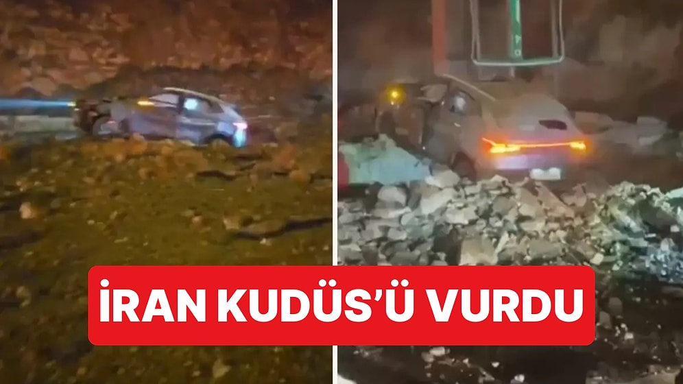 İran Misilleme Saldırılarını Sürdürüyor: İşgal Altındaki Kudüs Vuruldu
