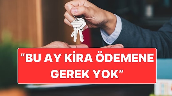 Ev Sahibinden Kiracısına "Bu Ay Kira Ödemene Gerek Yok" Jesti