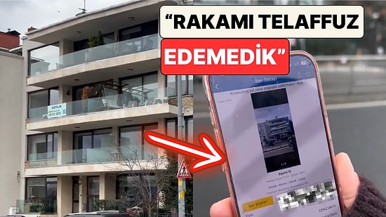 Arnavutköy Sahilde “Satılık” İlanını Gördükleri Evin Fiyatını Gören Gençler Sayıyı Telaffuz Edemedi