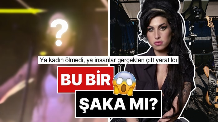 Bir Kadın, 15 Yıl Önce Ölen Amy Winehouse'a Olan Ürkütücü Benzerliğiyle Viral Oldu!