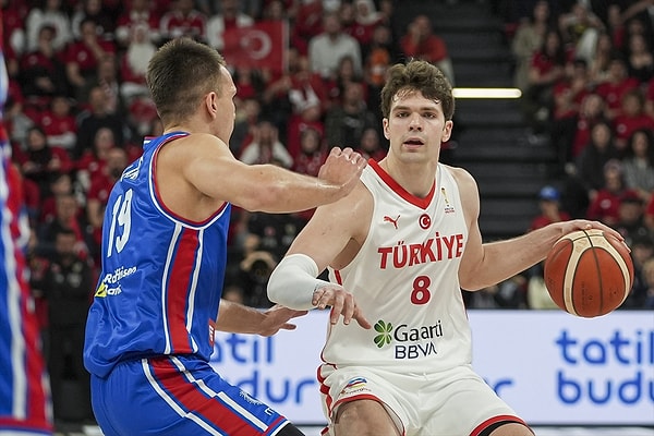 Sırbistan'a karşı üst üste üçüncü galibiyetimizi aldık.