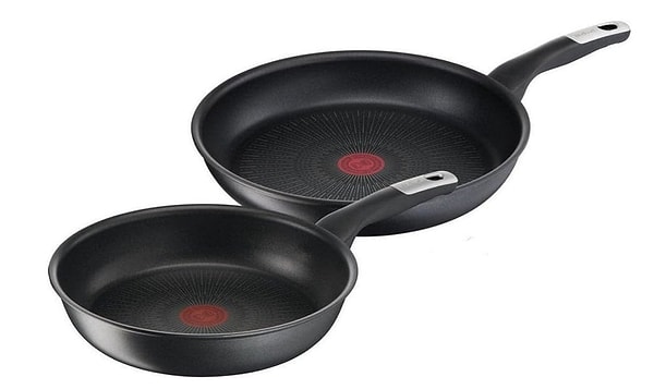 Mutfakta şeflere özel: Tefal Titanyum 6X Unlimited 2'li Tava Seti!