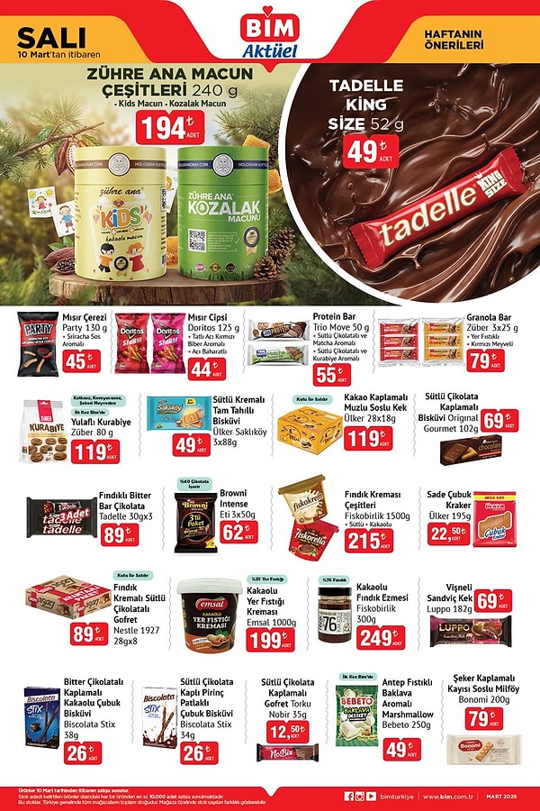 Zühre Ana Macun Çeşitleri Kids Macun 194 TL