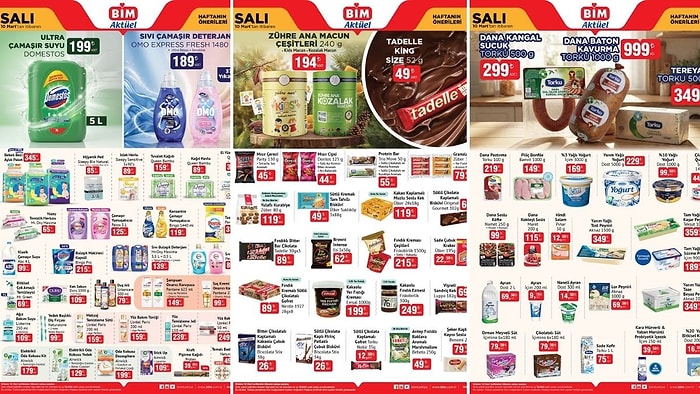 3 Mart 2026 BİM Aktüel Haftanın Önerileri Kataloğu