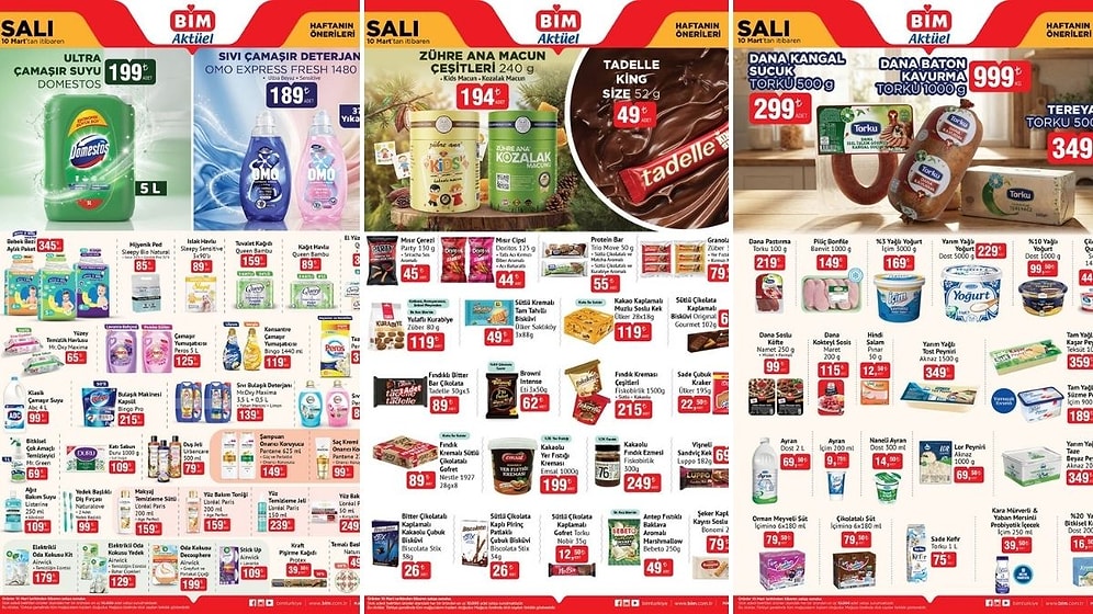 3 Mart 2026 BİM Aktüel Haftanın Önerileri Kataloğu