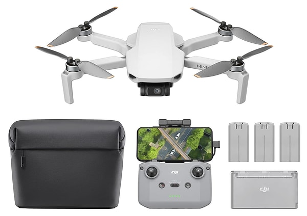 Gökyüzünü keşfedin: DJI Mini 4K Fly More Combo paketinde kaçırılmayacak fırsat!