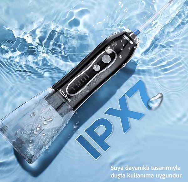 Profesyonel ağız bakımı: H2ofloss şarjlı kablosuz ağız duşu şimdi indirimde!