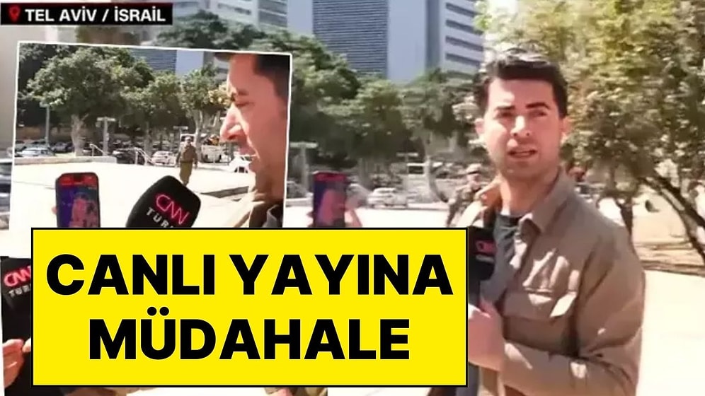 CNN Türk Ekibine İsrail’de Müdahale: Canlı Yayın Engellendi, Telefona El Koyuldu