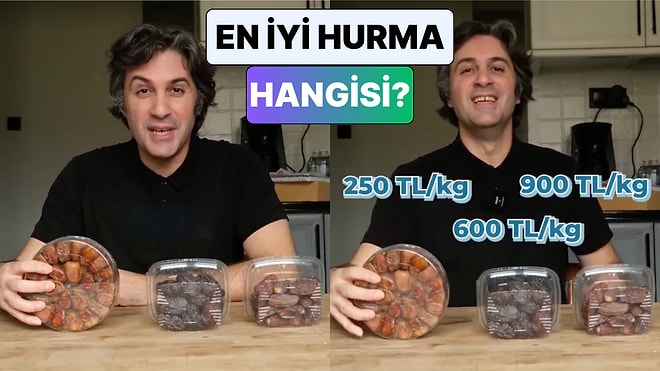 Prof. Dr. Behçet Yalın Özkara Hurmaları Karşılaştırdı: En Pahalı Hurma En İyisi mi?