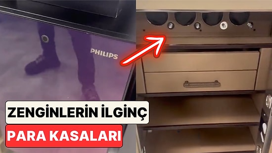 Buzdolabı Zannettik: Bir İçerik Üreticisi Zenginler İçin Üretilen Donanımlı Para Kasalarını Gösterdi