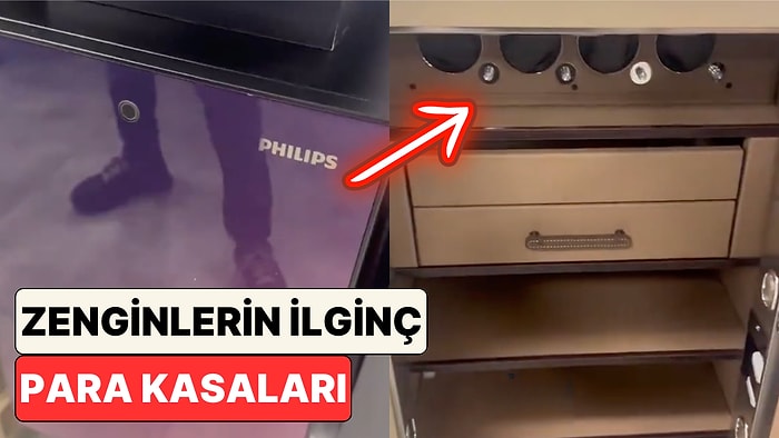 Buzdolabı Zannettik: Bir İçerik Üreticisi Zenginler İçin Üretilen Donanımlı Para Kasalarını Gösterdi