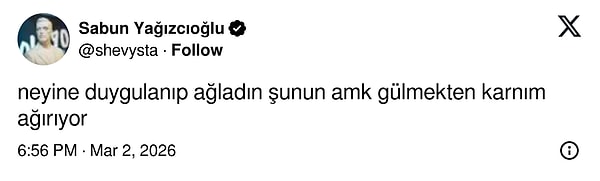 Yorumlar da gecikmedi.