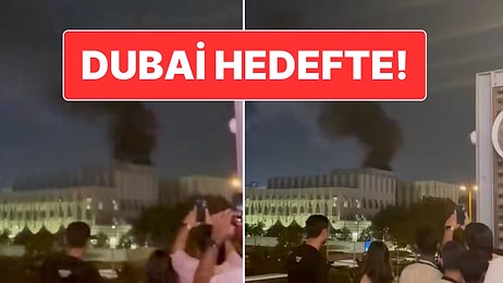İran, Dubai’deki ABD Konsolosluğu Binasını Vurdu: Binadan Dumanlar Yükseliyor