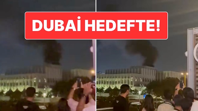 İran, Dubai’deki ABD Konsolosluğu Binasını Vurdu: Binadan Dumanlar Yükseliyor