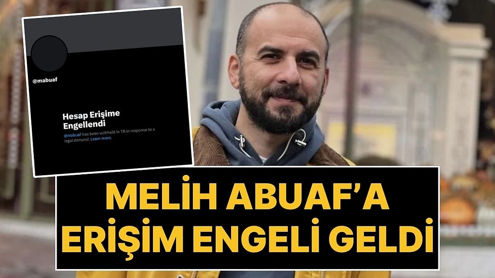 Fenomen İçerik Üreticisi Melih Abuaf’un Sosyal Medya Hesabına Erişim Engeli