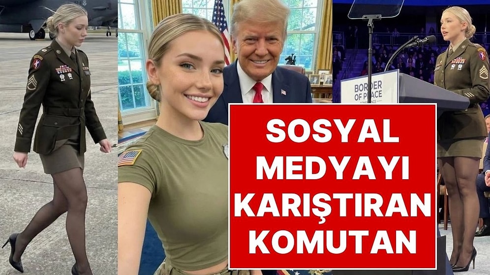 Milyonları Kandıran Fotoğraflar İfşa Oldu: Üniformalı "Sarışın Komutan" Sosyal Medyayı Karıştırdı