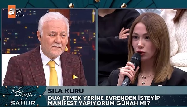 "Manifestlemek günah mı?" sorusuna Nihat Hatipoğlu ne yanıt verdi?