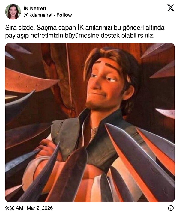 Paylaşım şöyleydi;