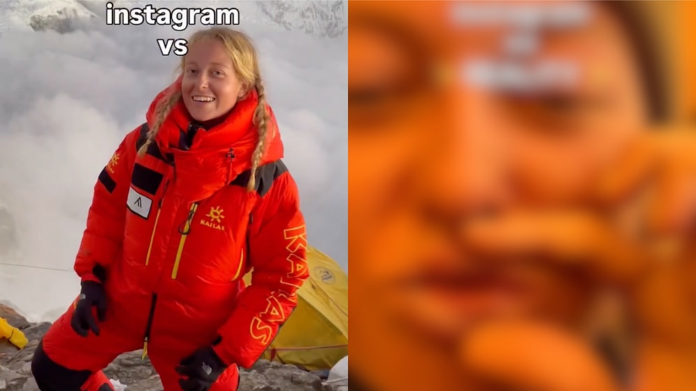 Mountain vs. Reality: This Climber Shows the Brutal Truth Behind Her Perfect Instagram Photos and Wild Peaks