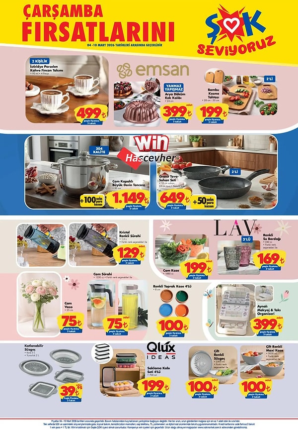 Emsan Arya Döküm Kek Kalıbı 24 cm 399 TL