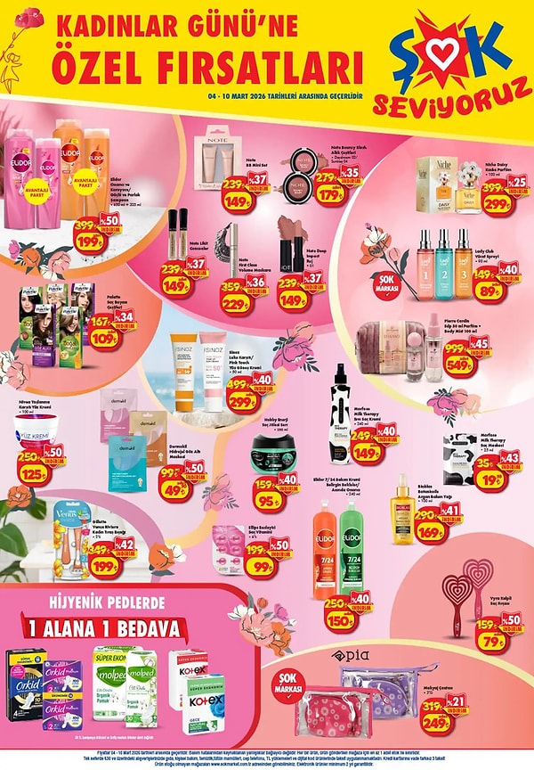 Kadınlar Günü'ne Özel Fırsatlar