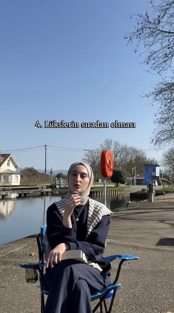 İçerik üreticisi, Fransa'daki yaşam temposunun kendisine farklı geldiğini belirtti ve insanların oldukça rahat ve huzurlu olduğunu ifade etti.