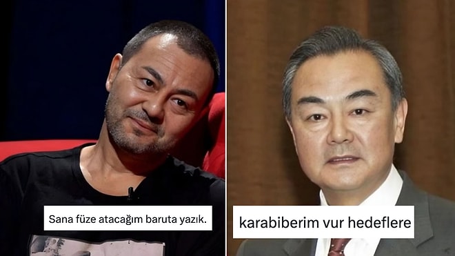 Çin Dışişleri Bakanı Vang Yi ve Serdar Ortaç Benzerliğine İki Çift Lafı Olan Kişiler