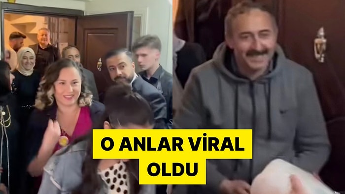 Düğüne Saatler Kala Misafirlerin Arasına Kaynayan Kargocu Viral Oldu