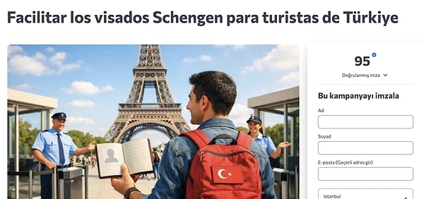 For now, the campaign has garnered 95 signatures.