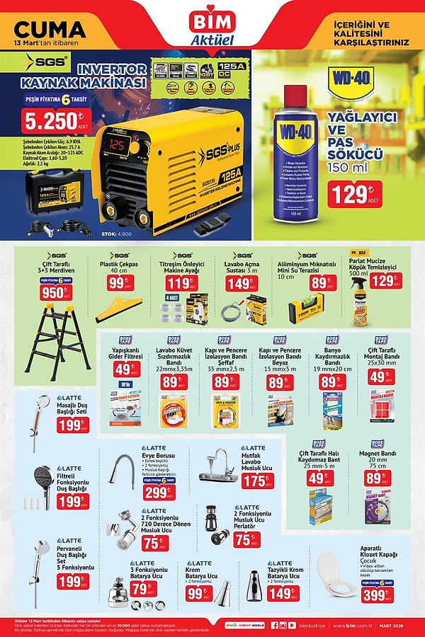 SGS Invertor Kaynak Makinesi 5.250 TL