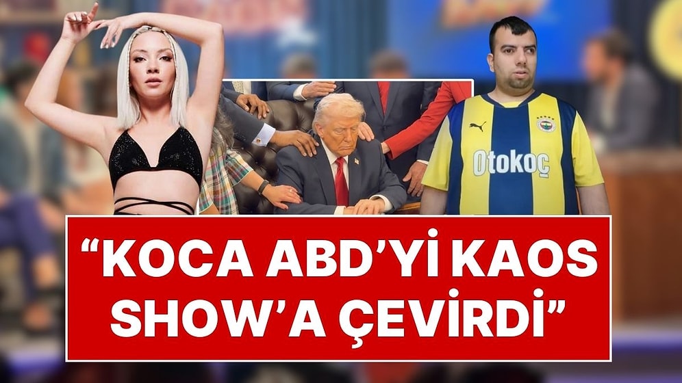 Ece Seçkin, Donald Trump İçin Yapılan Dua Seansını Hayrettin'in Kaos Show'una Benzetti