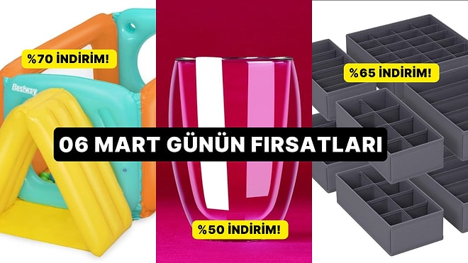 Bugün İndirimde Neler Var? 06 Mart 2026 Günün Fırsatları