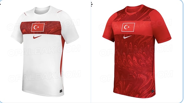 Nike tarafından tasarlanan formaların birisi kırmızıyken diğer forma ise beyazın üzerine kırmızı detay ve şeritli olacak.