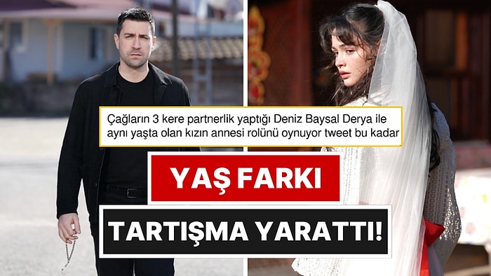 Çirkin'in Başrolleri Çağlar Ertuğrul ile Derya Pınar Ak Arasındaki Yaş Farkı Sosyal Medyayı Karıştırdı