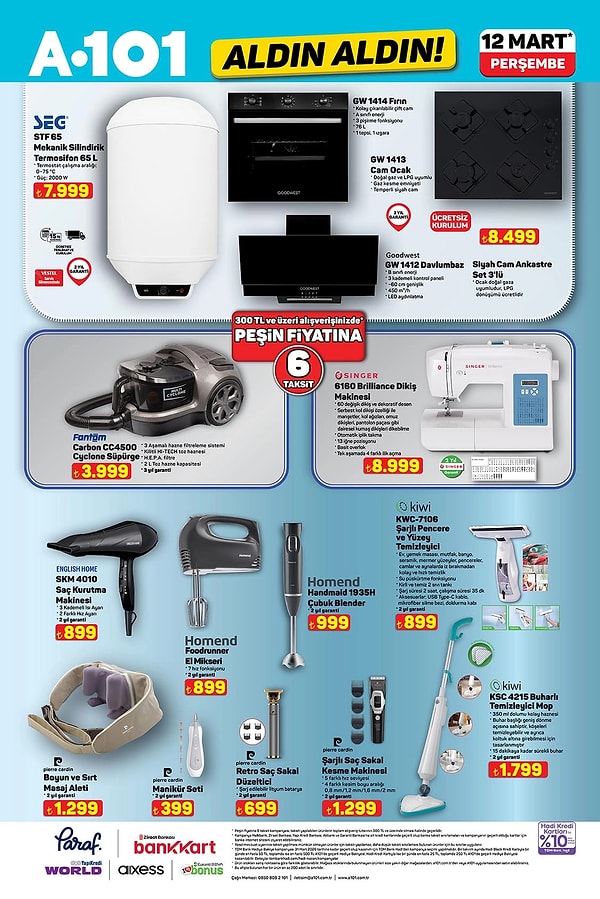 Singer 6160 Brilliance Dikiş Makinesi 8.999 TL