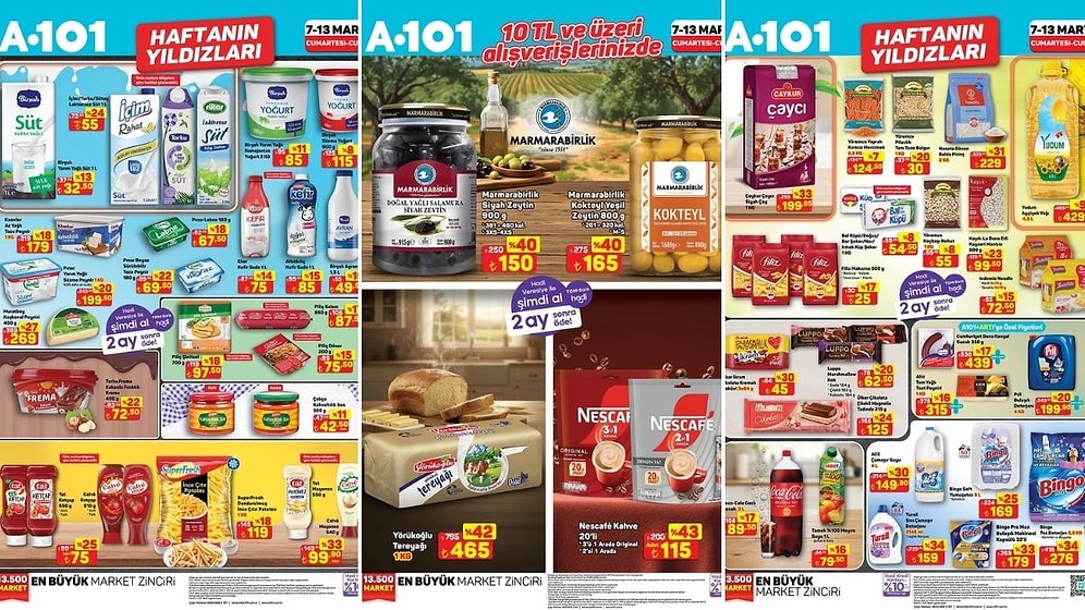 7 - 13 Mart 2026 A101 Haftanın Yıldızları Kataloğu