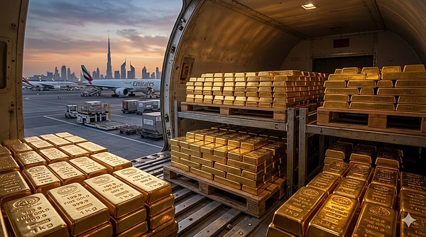 Gold in Dubai has started to be sold at a discount.
