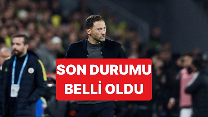 Sağlık Gerekçesiyle Maçlara Çıkamayan Tedesco'nun Son Durumu Belli Oldu