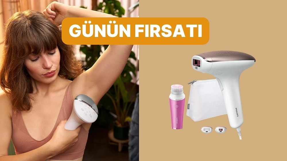 Günün Fırsatı: Philips Lumea Lazer Epilasyon IPL Tüy Alma Cihazı İndirimde!