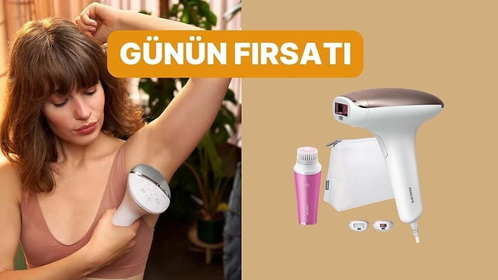 Günün Fırsatı: Philips Lumea Lazer Epilasyon IPL Tüy Alma Cihazı İndirimde!