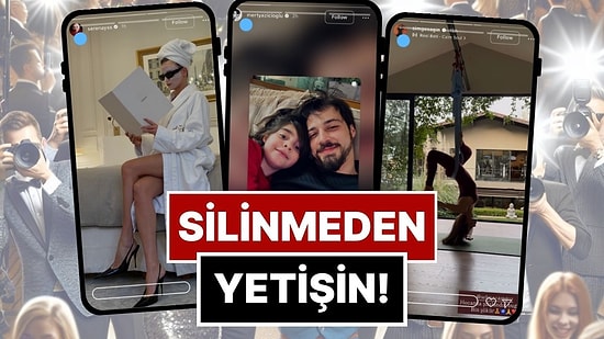 Silinmeden Yetişin: 1-7 Mart'ta Ünlülerin Paylaştığı "Kaçarsa Yazık Olur" Temalı Instagram Hikayeleri