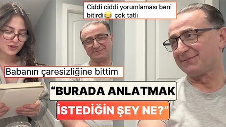 Bir Genç Şiirle İlgilenen Babasına Yeni Nesil Şarkıları "Benim Şiirlerim" Diye Okuyarak Puanlamasını İstedi
