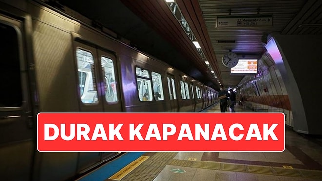 İstanbul’da Valilik Kararıyla Taksim Metro Durağı Bugün Kapanacak