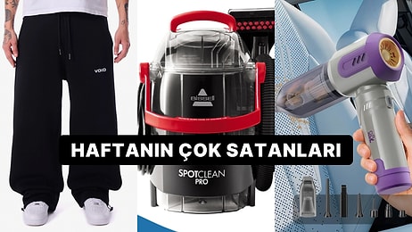 Bissell Halı Koltuk Yıkama Makinesinden Araç Süpürgelerine Haftanın En Çok Satan Ürünleri Bu Listede!