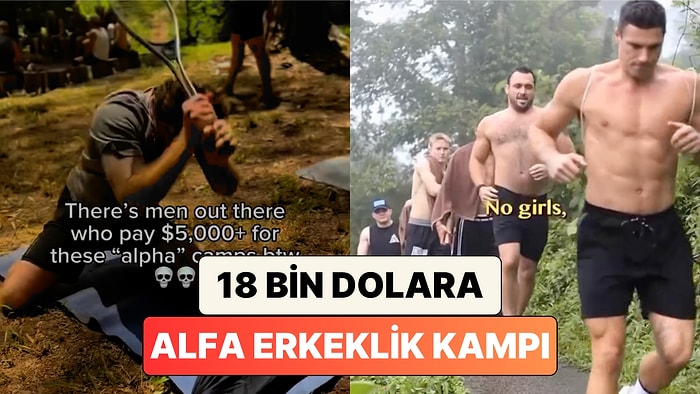Bütün Boş Harcamalarınızı Unutun: Erkeklerin 18 Bin Dolar Ödeyerek Raketle Yastık Dövdüğü "Alfalık Kampı"