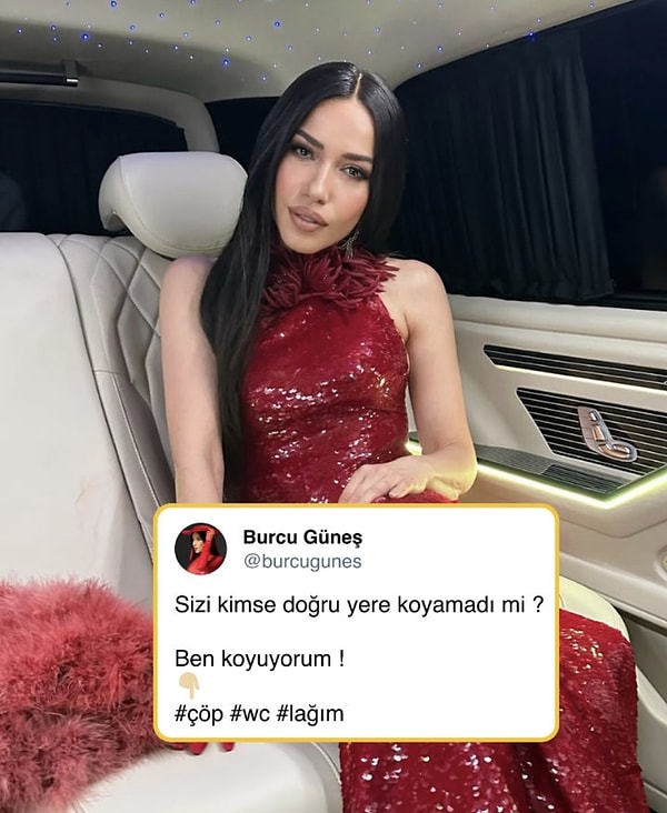 Tam ortalık yatışıyor derken Burcu Güneş sosyal medya hesabından yaptığı yeni paylaşımla ortalığı yeniden ateşe verdi.