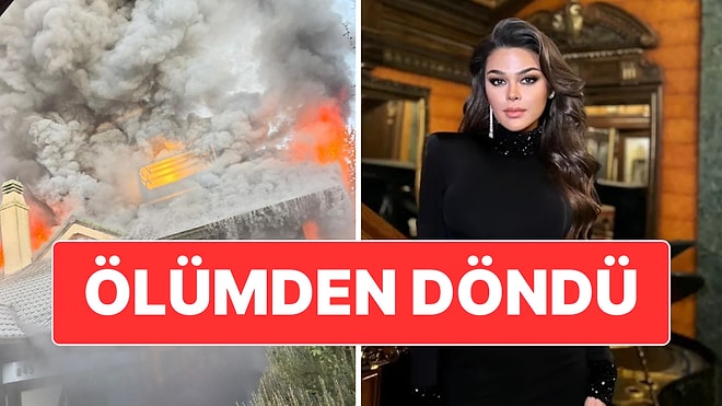Oyuncu Aslıhan Karalar Evinde Çıkan Yangın Nedeniyle Ölümden Döndü